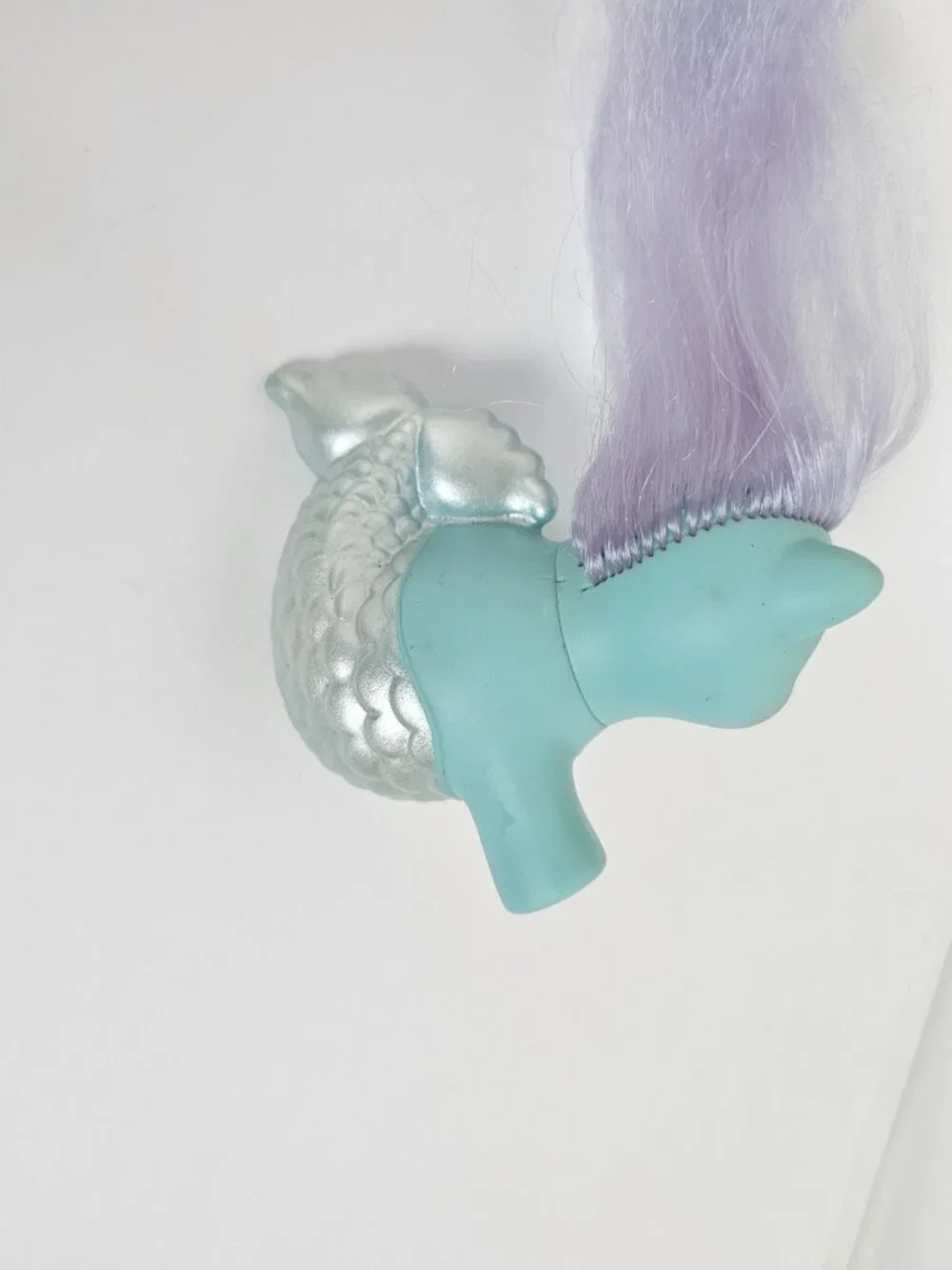 1991 My Little Pony G1 Hasbro Baby Blue Sea Princess Fancy Mermaid Vintage Flaws